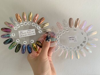 Mネイルアンドカフェ シェレステ/新色オーロラミラー!