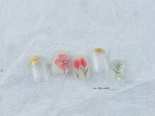 イン ザ ネイル(in the nail)/手書きフラワーアート