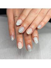 ミントリーフ バイ リート(Mint leaf by Reat)/ブルーツイードキルティング