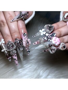 クロスネイル 渋谷店(CROSS nail)/ゴテゴテネイル