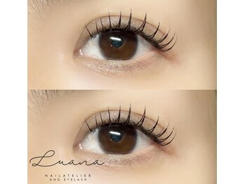 ネイルアトリエ ルアナ(LUANA)/フラットラッシュ140本