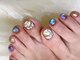 ルビーズネイルサロン(Ruby's nail salon)の写真/サンダルにも素足にも映える足元美人に！さりげなくおしゃれで気分UP◎カラー・パーツも豊富にご用意♪