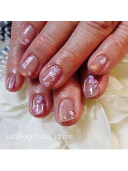 【ジェル】お花