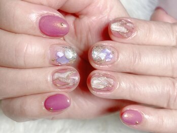 マハロネイル(Mahalo Nail)/定額制　エレガントコース¥10980