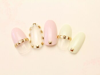 アトリエ ジョワ(Atelier Joie)/☆スタッズデザインネイル☆