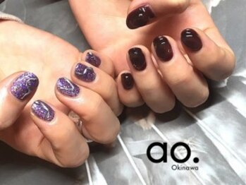 アオ おもろまち(ao.)/85min/個性派ネイル Nailao.沖縄
