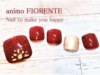 アニモフィオレンテ 三郷店(animoFIORENTE)/【定額フットネイル】8500