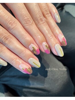 ネイルクルーノーヴル(nail Clou Noble)/ブロッキングネイル
