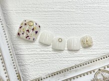 ラスターネイル(Luster nail)/押し花ネイル☆