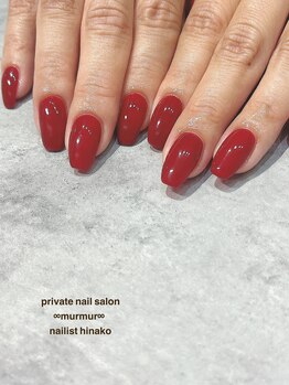 プライベート ネイルサロン マーマ(murmur)/ワンカラーデザイン