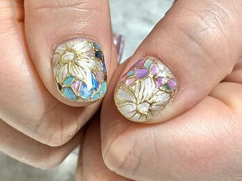 アルシエロ(al cielo)/フラワーネイル