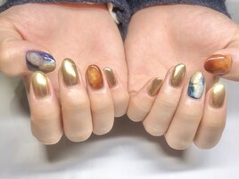 メタリック×ニュアンス
