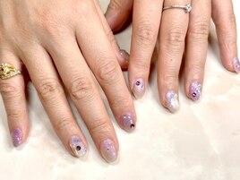 春ネイル　パラジェル