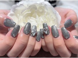 フラッシュネイル/ハート/大ぶり