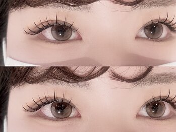 ピョル(Pyoru)の写真/モチやダメージを重視した商材を使用♪自まつ毛の状態に合わせた施術でモチの良さ&仕上がり満足◎