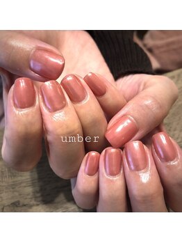 アンバー 三軒茶屋(umber)/ピンクミラーネイル/三軒茶屋