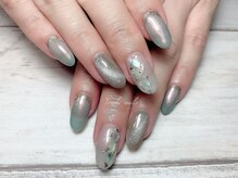 トゥーシェネイルズ 上中野店(Touche’nails)/マグネットデザイン