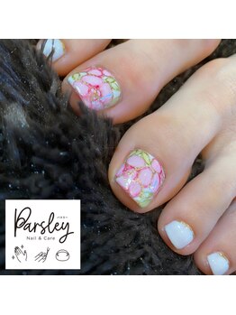 パスリー ネイルアンドケア(Parsley Nail&Care)/カメリアのフットネイル