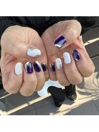 パープルネイル