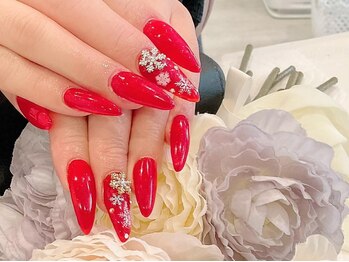 ブリエカドー(Briller Cadeau)/結晶冬ネイル(スカルプ)