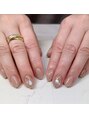 ビアンカ 所沢店(Bianca)&nbsp;お手元が明るくなるカラーとお上品なデザインネイル♪