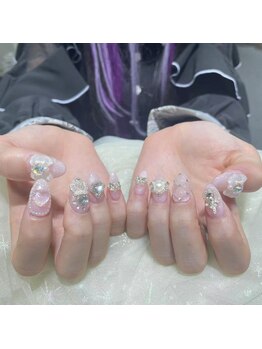 クイーンズビューティーサロン 新宿本店(Queen's beauty salon)/チップアートやり放題&つけ放題