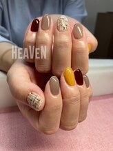ネイルサロンヘヴン 国分店(Nail SaLoN Heaven)/ツイードネイル