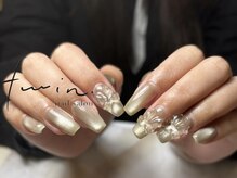 ツイン(twin.)/マグネットネイル×オプ有