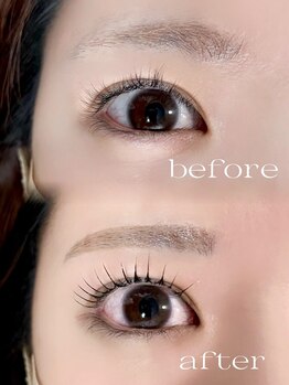 グロウラッシュ 香椎(Glow Lash)/パリジェンヌ/パーマ/眉毛/上下