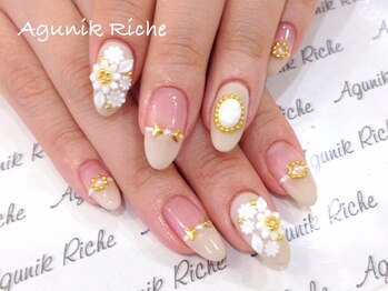 アグニークリッシェ(Agunik Riche)/【レリーフネイル】