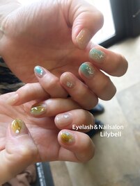 ちぐはぐネイル