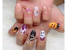 ハロウィンネイル