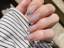 はあとねいる 宇治店/ホイルとラメでキラキラネイル