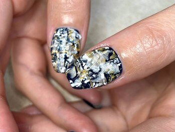 オーラリー ネイル アート メゾン(ORRERY nail art maison)/ハンド / 3Dツイード