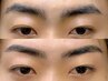 【学割U24】men's眉毛スタイリング+鼻毛ワックスor耳毛ワックス ¥5500
