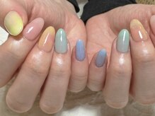 デューネイルスタジオ(dew nail studio)/カラフルニュアンス