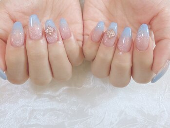 ネイルアプリクス 恵比寿(Nail apricus EBISU)の写真/【恵比寿NEWOPEN☆】長さだしネイルで自爪が短い方に◎経験豊富なスタッフが貴方の理想の指先を叶えます♪