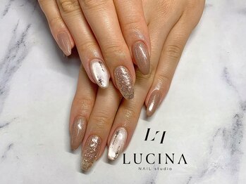 ネイルスタジオ ルキナ(LUCINA)/T-145 大人綺麗めネイル