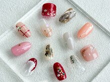 ネイルクイック アラビアンナイト オペラシティ店の雰囲気（アート込みの定額コース（ハンド・フット）カラー変更無料！）