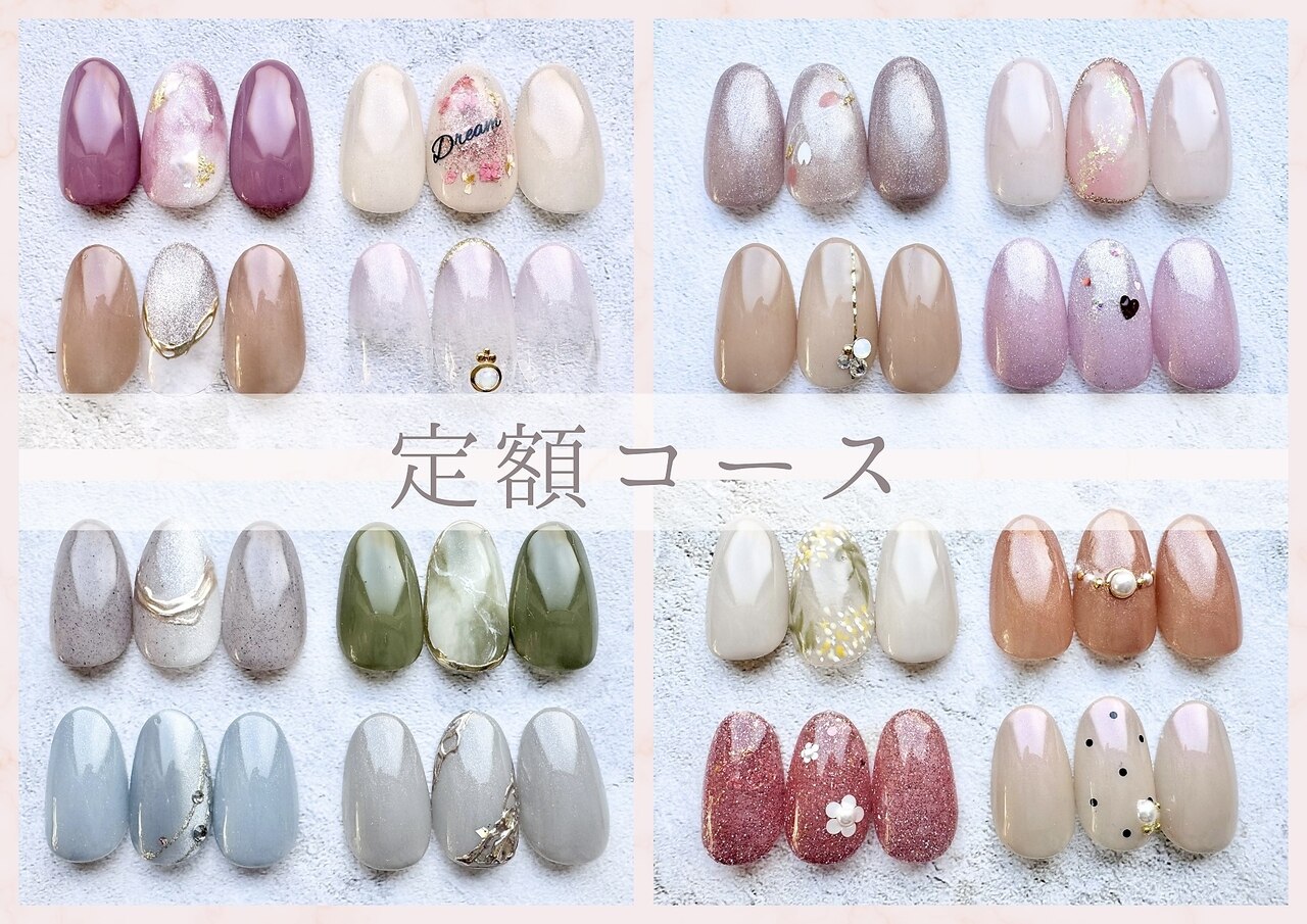 【春におすすめ☆】定額コース　30種類以上のアートから選べる☆　\6,980