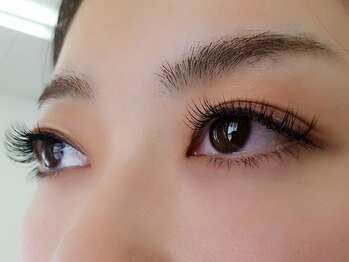 まつ毛エクステアンドネイル フィーカ 新松戸(FIKA)/I様:両目で140本