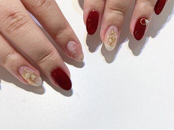 ネイルズ ララ(nails Lala)/ボルドー