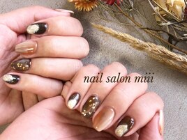 3月季節の定額ネイル