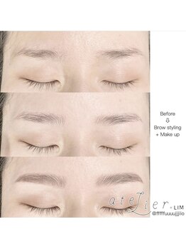 アトリエ プラス リム(atelier +LIM)/薄眉さんにもおすすめアイブロウ