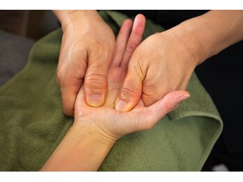 ほぐらく猫/けっこう手もおつかれなんです