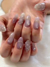 ネイルアンドエピサロン ラピス(Nail & Epi Salon Lapis)/フレンチネイル/ネイルデザイン