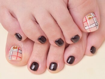 フラッシュネイル SORIO宝塚店/フット☆デザインコ-ス◇