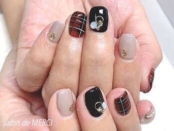 サロン ド メルシー(Salon de MERCI)/チェック柄☆