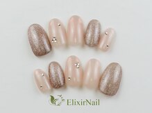 エリクサーネイル 神田(Elixir Nail)/シンプル/クーポン使用