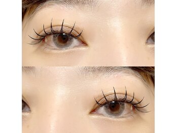 メル バイ ウィリートーキョー(MELL by wellytokyo)/フラットラッシュタレ目デザイン